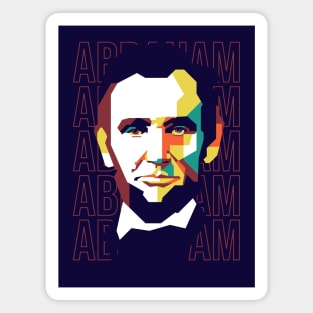 Abraham Licoln on WPAP Magnet